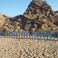 沙的大地艺术---舟山