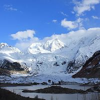 中国十大最美冰川之一，米堆